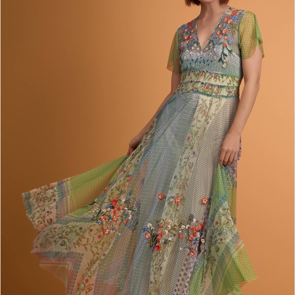 Johnny Was WINX MESH DRESS - Picture 5 of 10